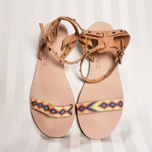 Vintage Havana Ankle Strap Cherie Sandal Size 8.5